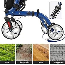 Large Wheels with Advanced Shock Absorber System