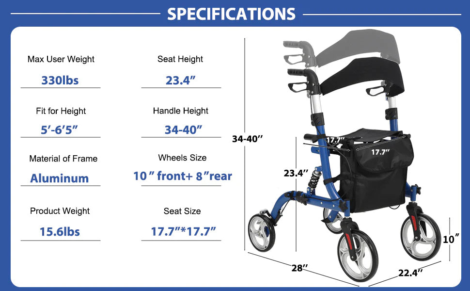 GARVEE Walker Height Adjustment System
