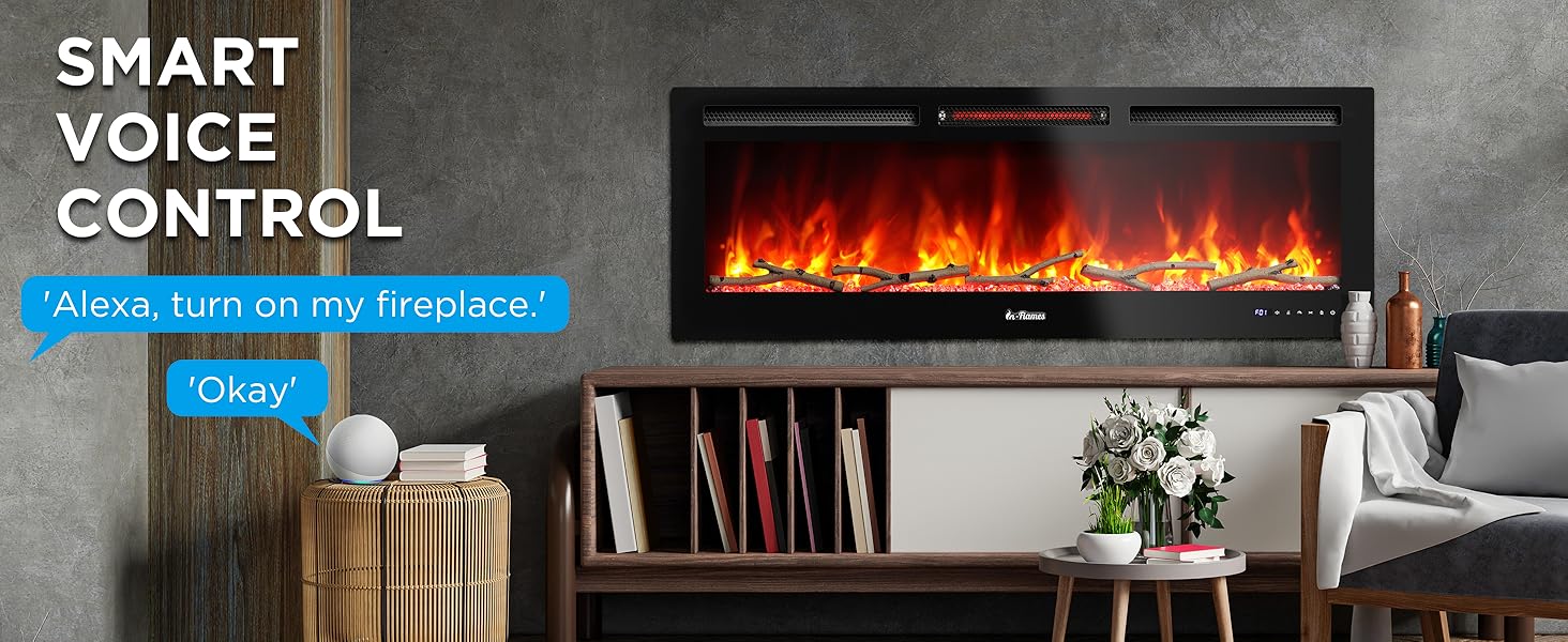 Garvee Smart Electric Fireplace