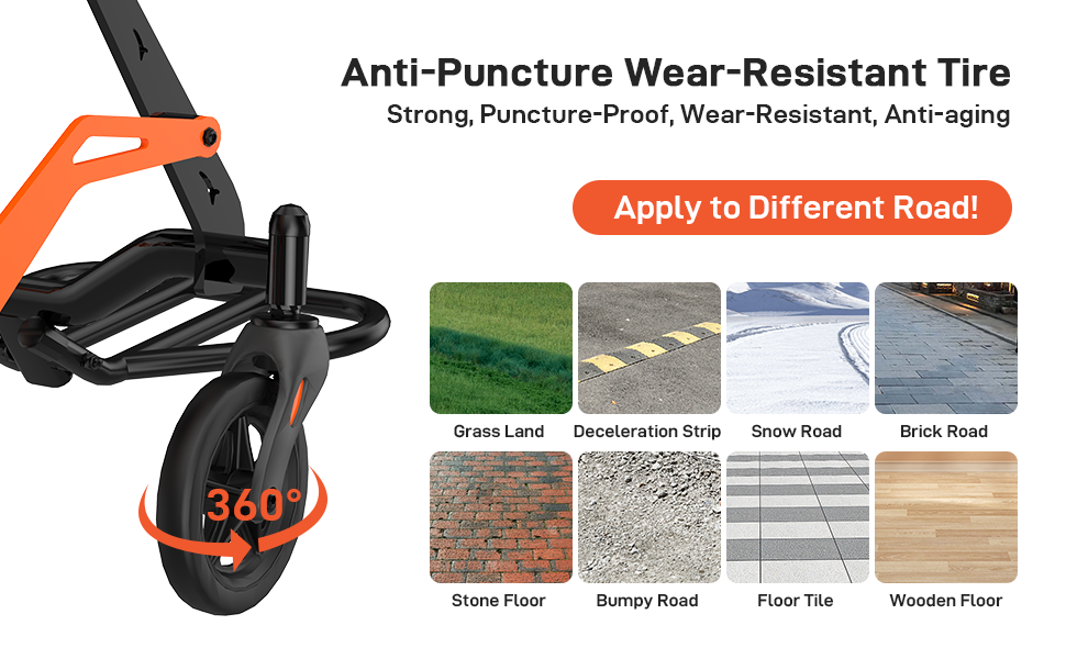 GARVEE Portable Lightweight Folding Transport Chair in Use