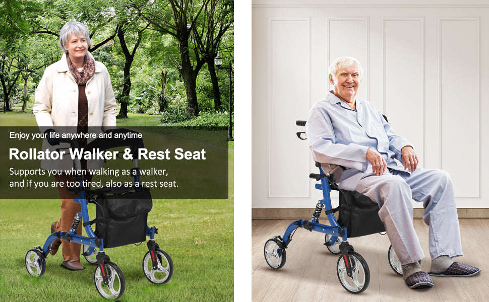 Senior maintaining active lifestyle with GARVEE Walker