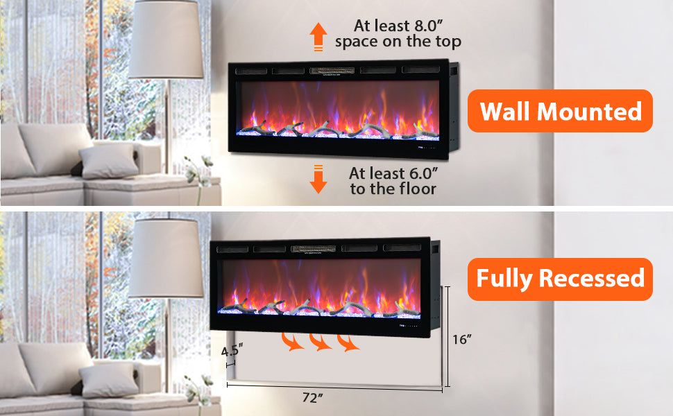 GARVEE Fireplace Smart Control Modes