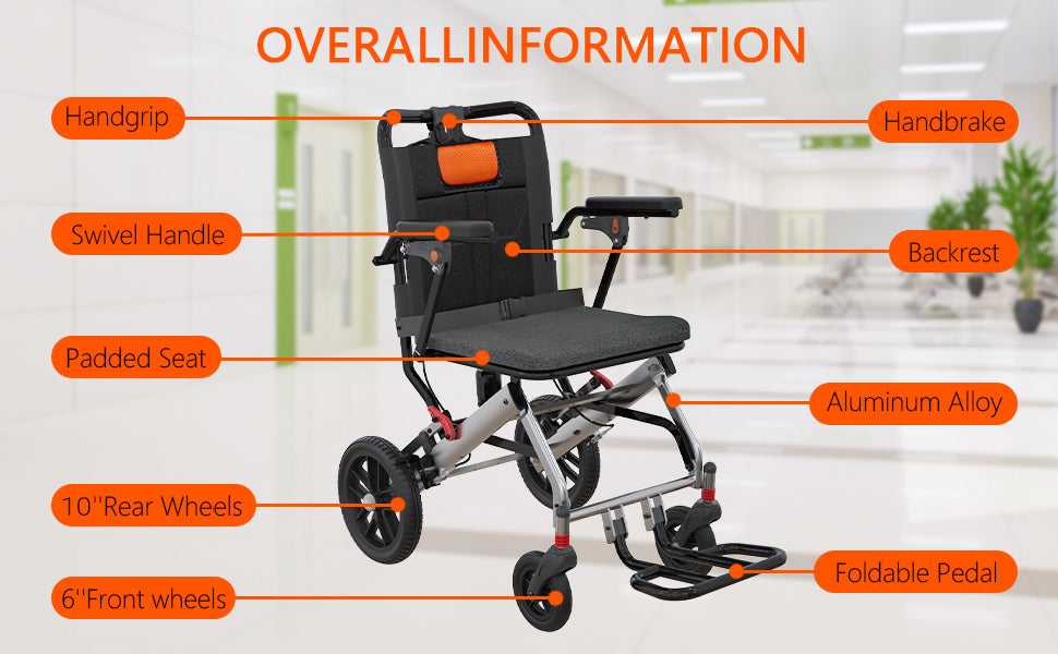 GARVEE Transport Wheelchair Overview
